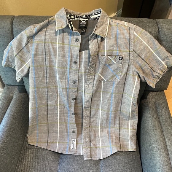 Grey shaun white vintage button tshirt - Picture 2 of 4